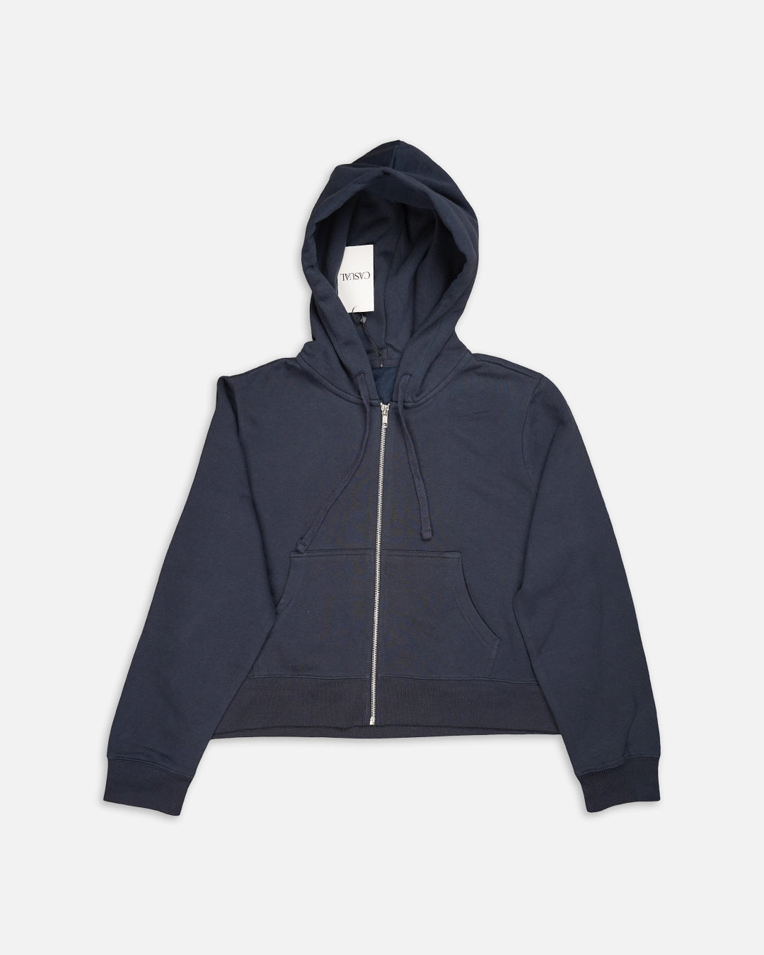 Branded Navy Zip-Up Jacket WJ-04