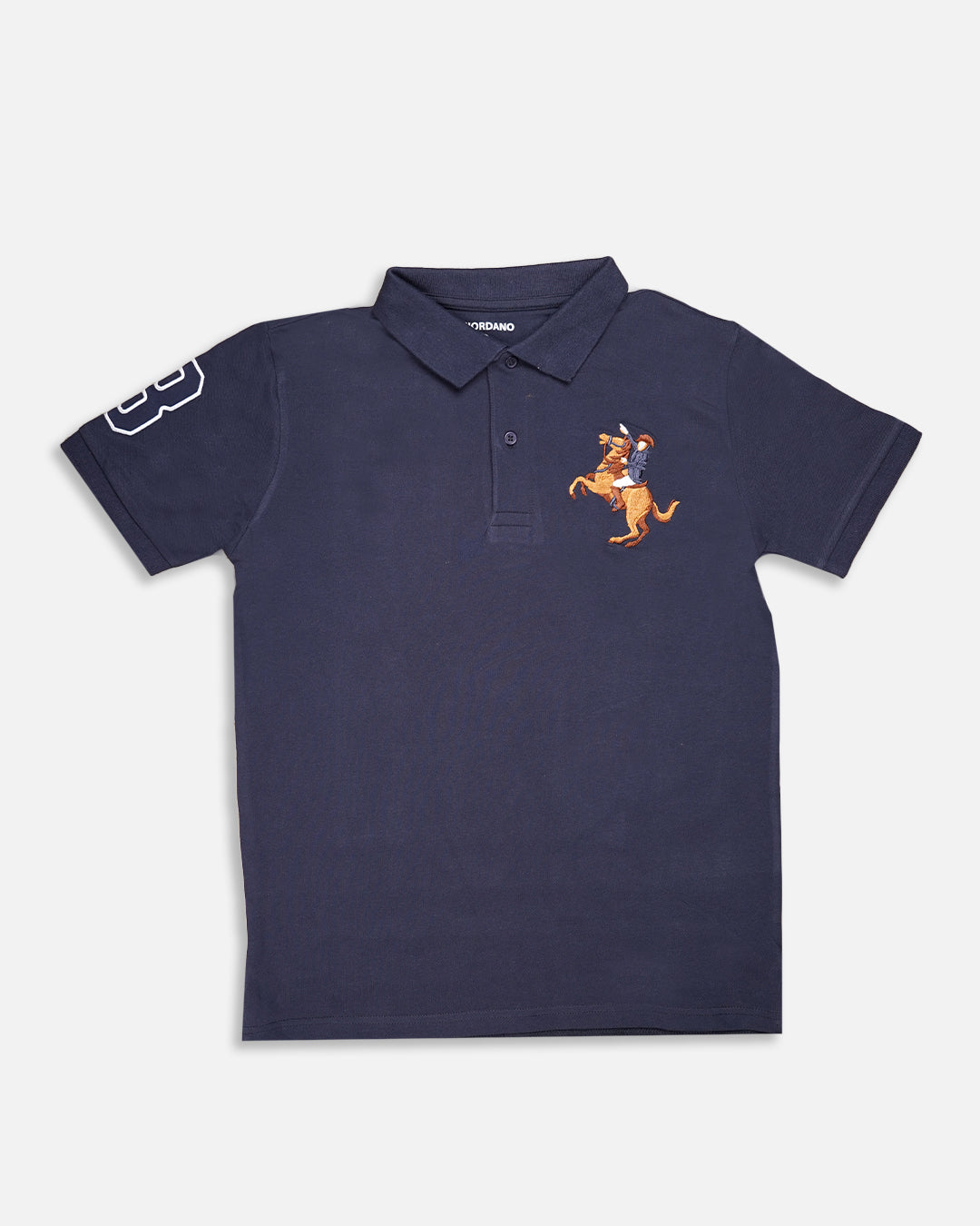 Girodano Branded Polo T-shirt Navy Blue Color Mpt-65