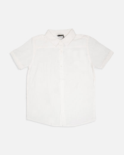 TILTY Branded Boy's White Color Shirt BS-04
