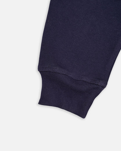 Adony Branded Men's Navy Blue Classic Zip-Up Hoodie MZH-04