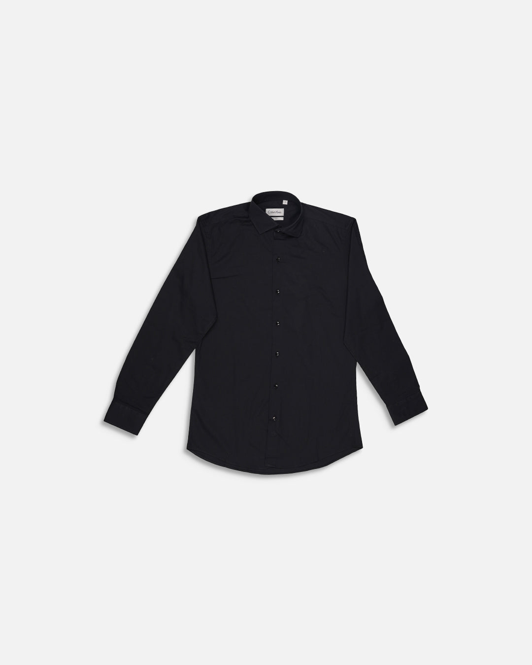 Calvy Klien Branded Men’s Classic Formal Shirt – Black MFS-15