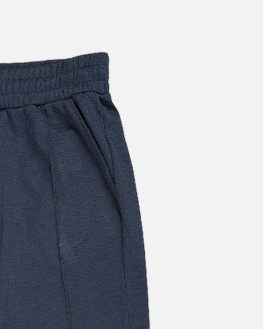 Zelig Branded Men's Navy Blue Textured Trouser MTR-04