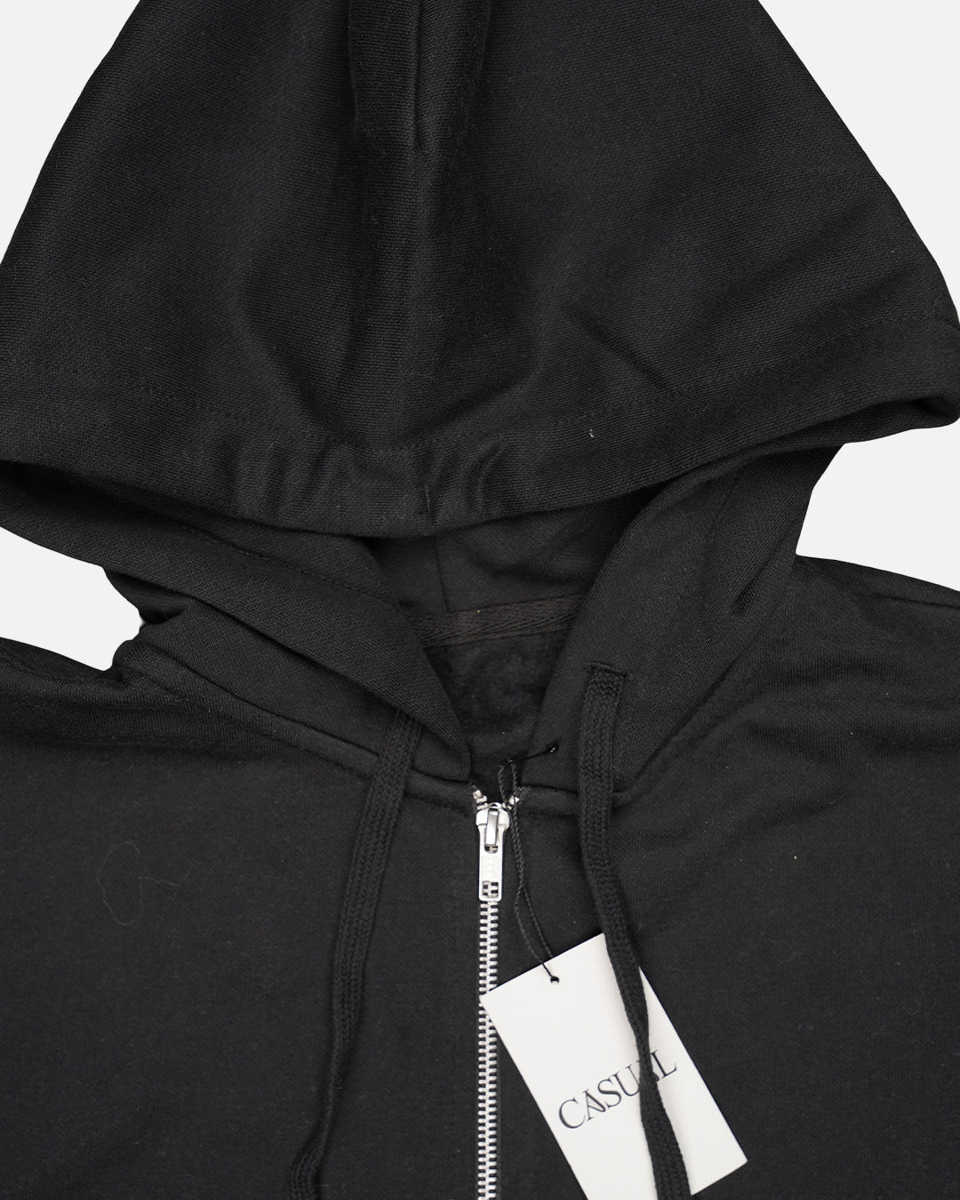 Branded Classic Black Zip-Up Jacket WJ-03