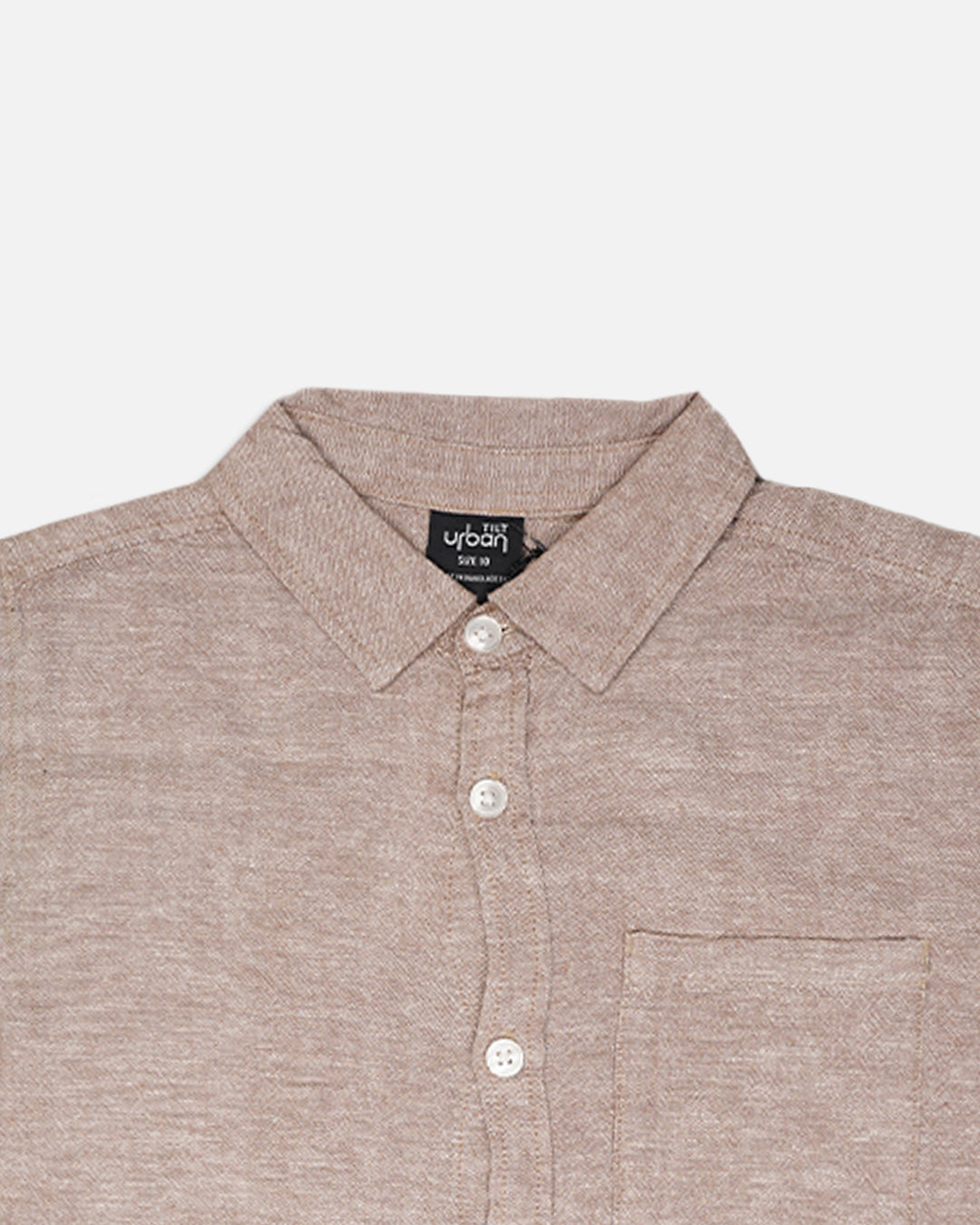 TILTY Branded Boy's Stone Beige Color Shirt Half Sleeves BS-05