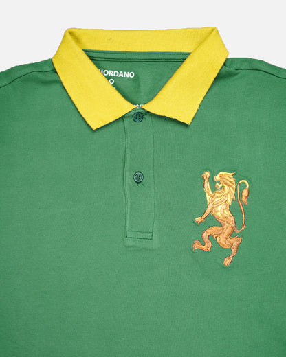 Girodano Branded Polo T-shirt Green Color Mpt-62