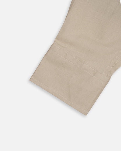 Zelig Branded Men’s Classic Beige Cotton Formal Shirt MFS-19