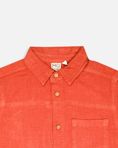 Branded Boy's Burnt Orange Color Shirt BS-03