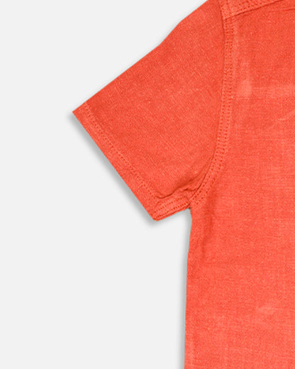Branded Boy's Burnt Orange Color Shirt BS-03