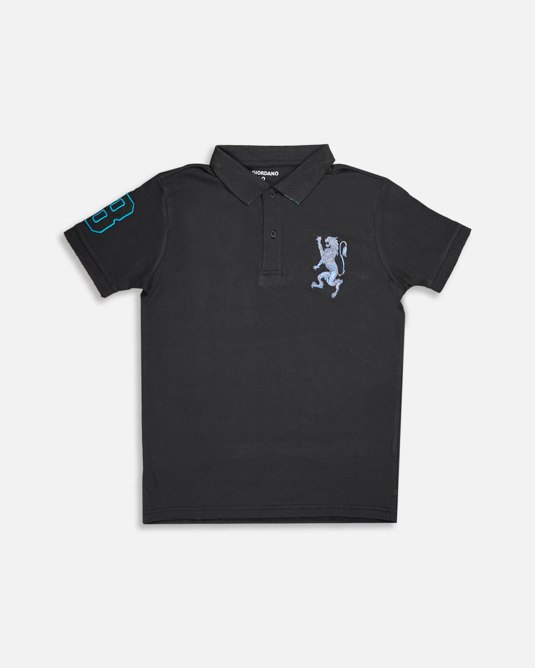 Girodano Branded Polo T-shirt Black Color Mpt-55