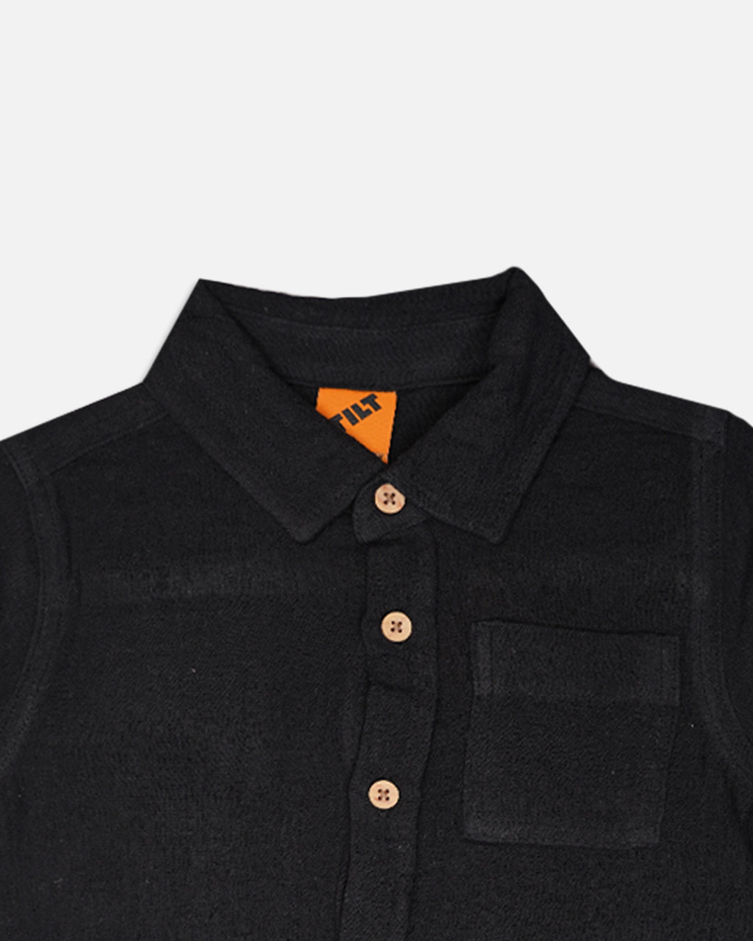 TILTY Branded Boy's Black Color Shirt BS-02