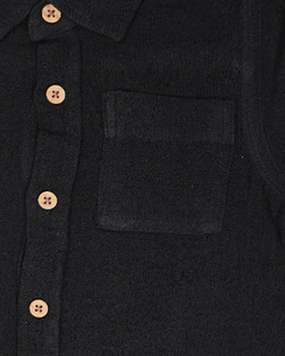 TILTY Branded Boy's Black Color Shirt BS-02