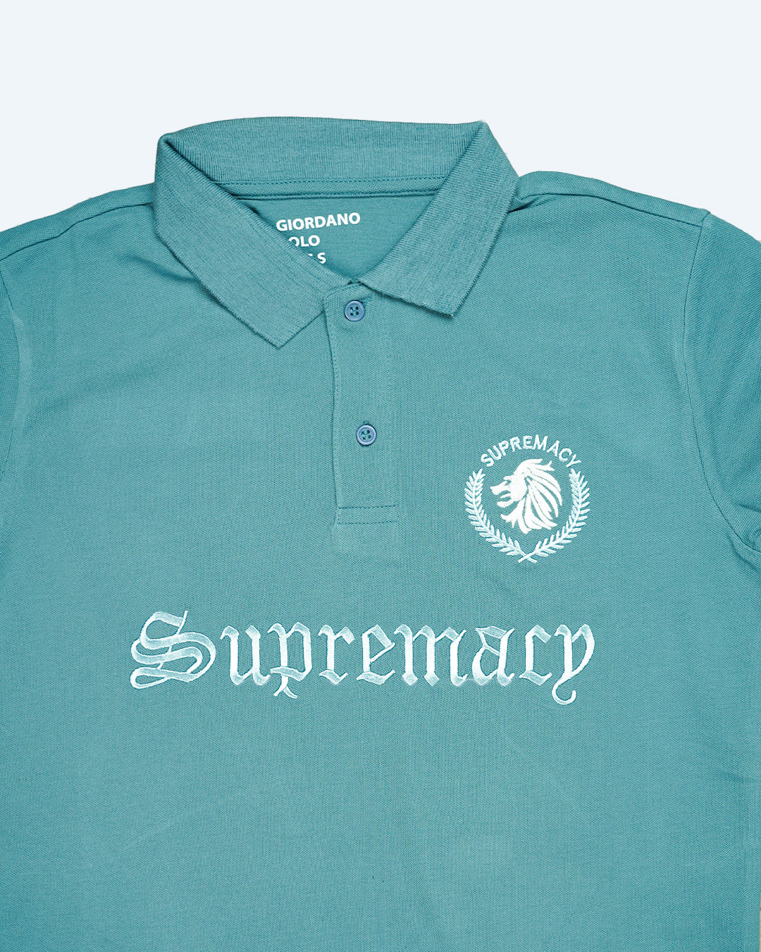 Girodano Branded Polo T-shirt Aqua Blue Color Mpt-60
