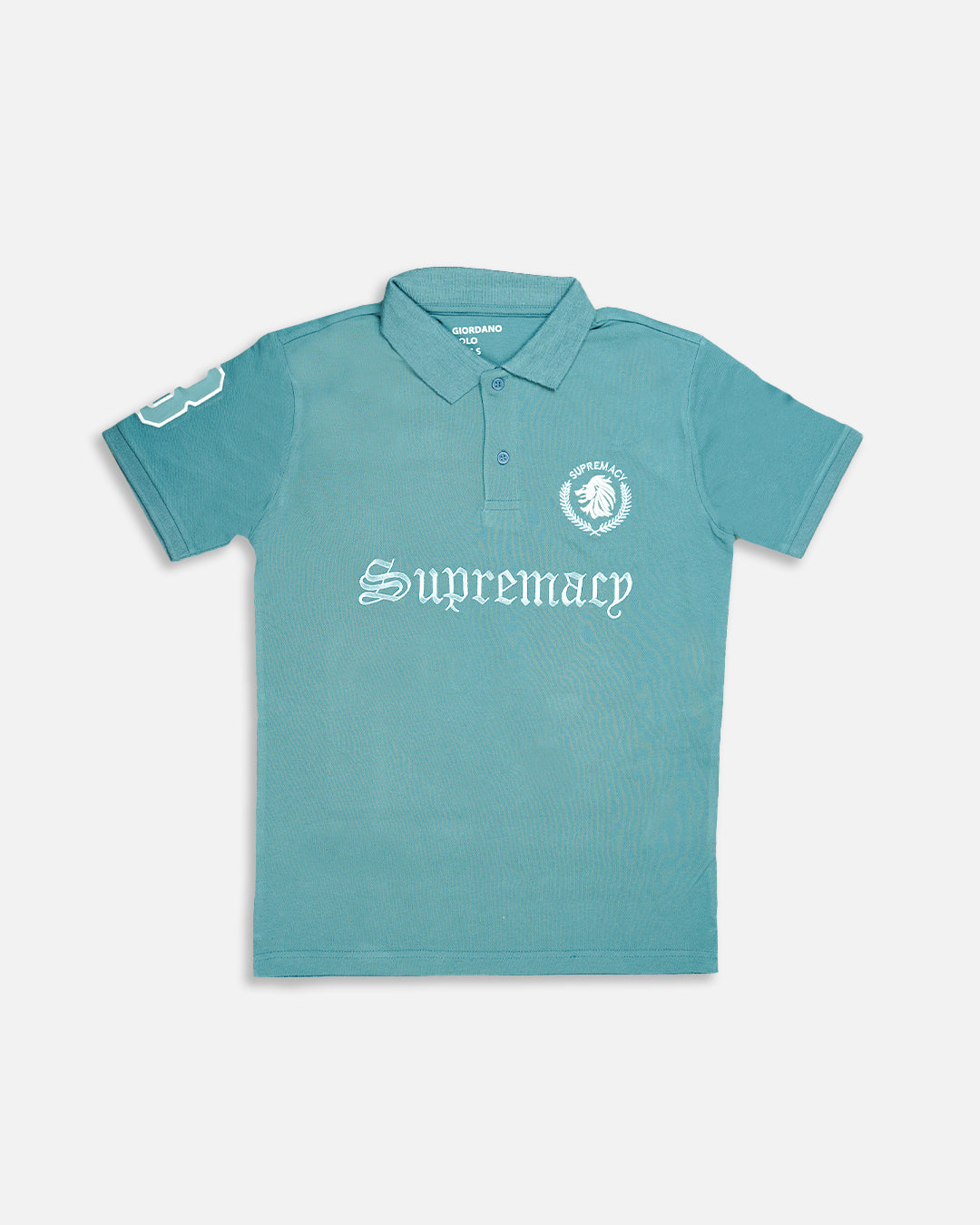 Girodano Branded Polo T-shirt Aqua Blue Color Mpt-60