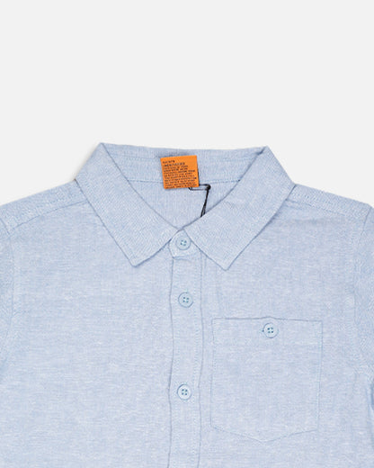 TILTY Branded Boy's Sky Blue Color Shirt Half Sleeves BS-13