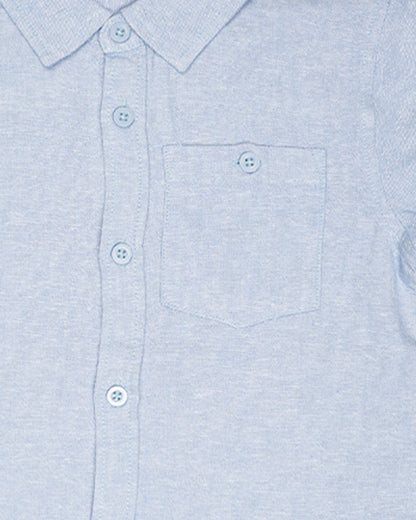 TILTY Branded Boy's Sky Blue Color Shirt Half Sleeves BS-13