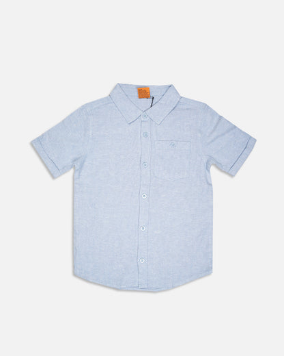TILTY Branded Boy's Sky Blue Color Shirt Half Sleeves BS-13