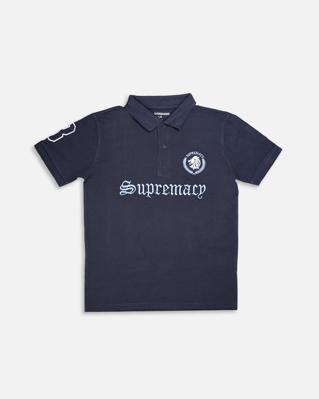Girodano Branded Polo T-shirt Navy Blue Color Mpt-56