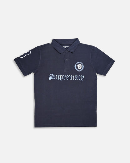 Girodano Branded Polo T-shirt Navy Blue Color Mpt-56