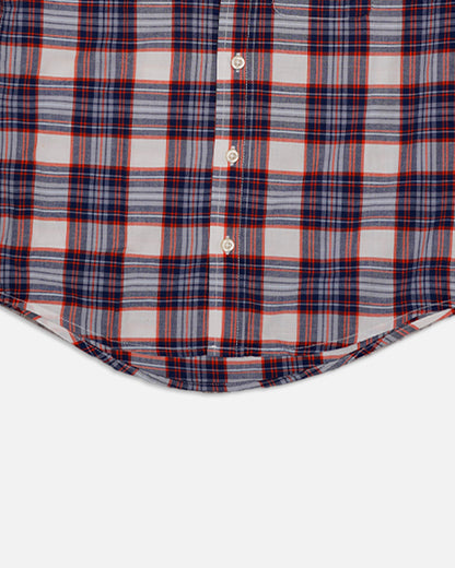 Placce Branded Boy's Red & Navy Check Shirt BS-01