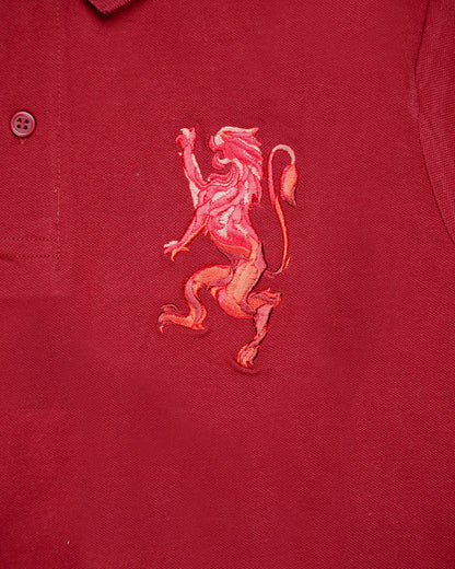 Girodano Branded Polo T-shirt Maroon Color Mpt-63