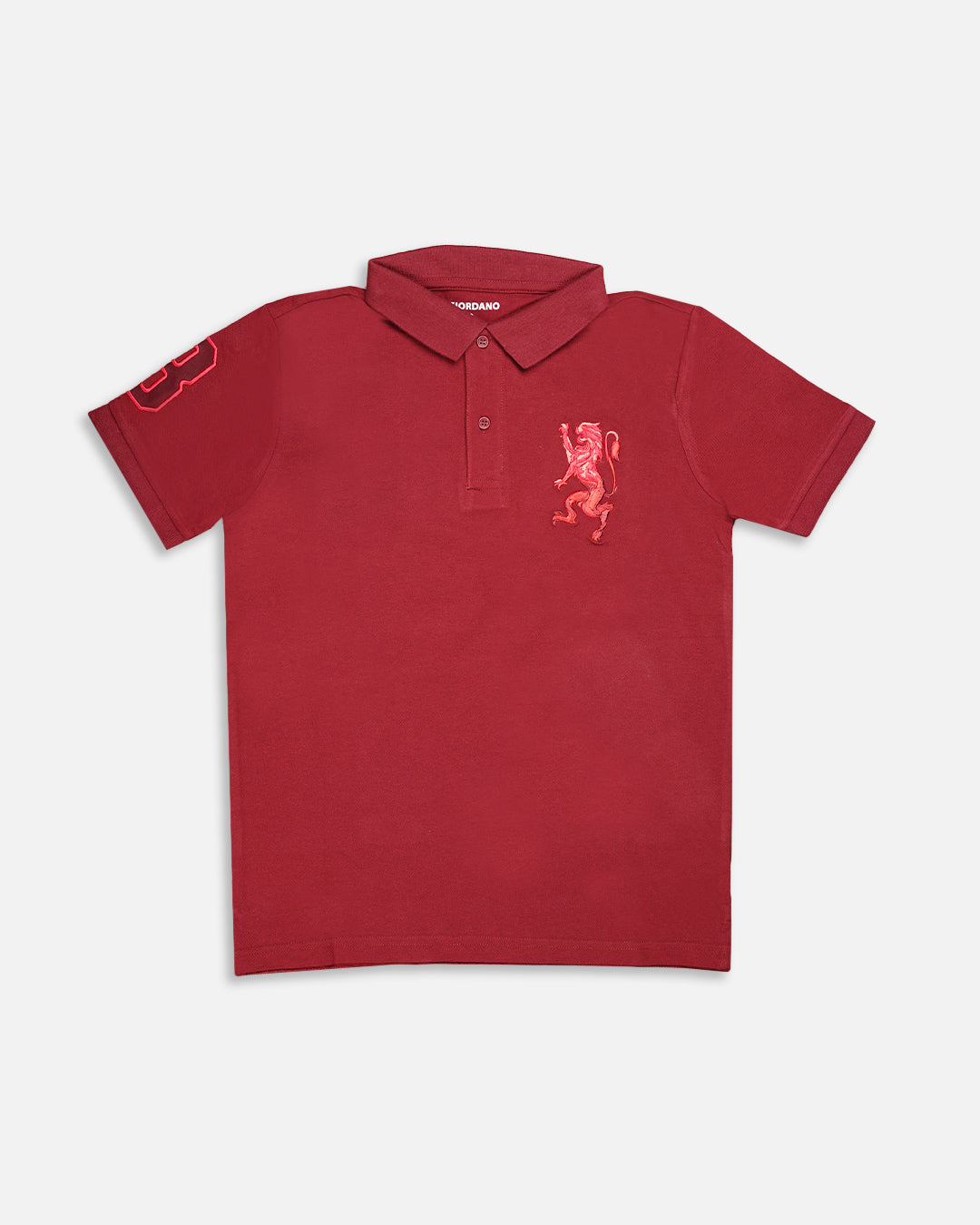 Girodano Branded Polo T-shirt Maroon Color Mpt-63