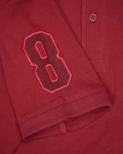 Girodano Branded Polo T-shirt Maroon Color Mpt-63