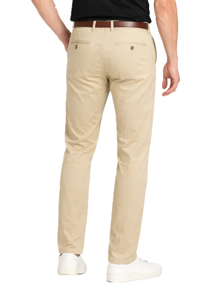MLNN Branded Men's Slim Fit Chino Pant Off White Color MCP-09
