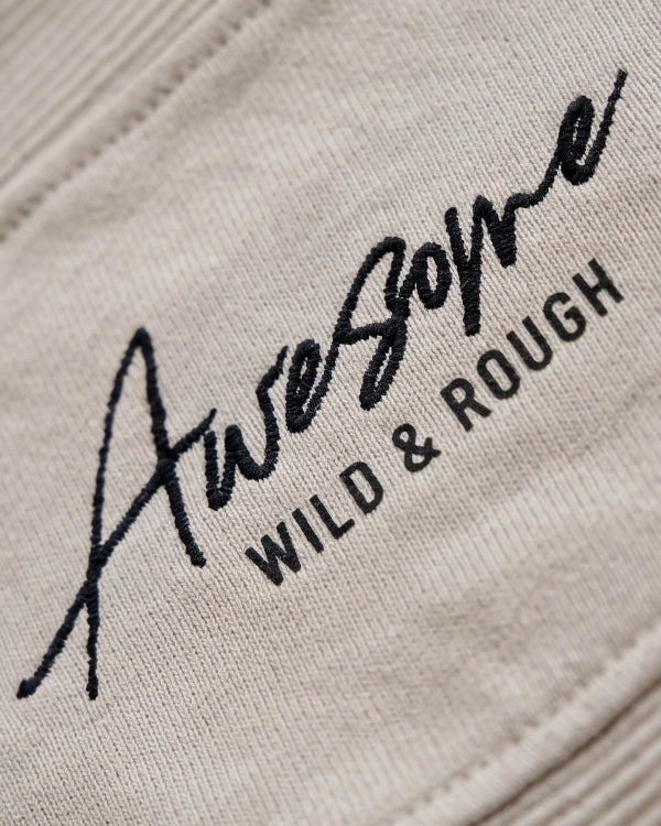 Branded Kids "Wild & Rough Awesome" Beige Sweatshirt Sp-01