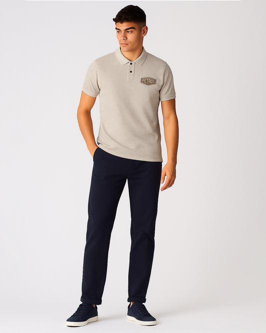 Men's Premium Polo T-shirt - Beige MPT-72