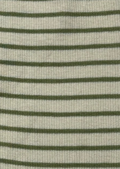 Branded Kids Trouser Cream color with light green stripes KUT-01
