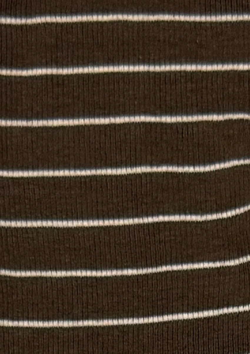 Branded Girl's Tides Brown Color with White stripes  GTD-02