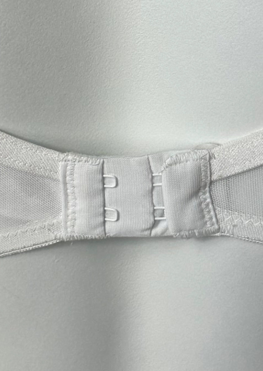 Classic White Lace Full Cup Bra WBS-10