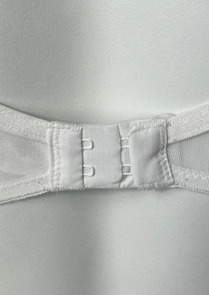 Classic White Lace Full Cup Bra WBS-10