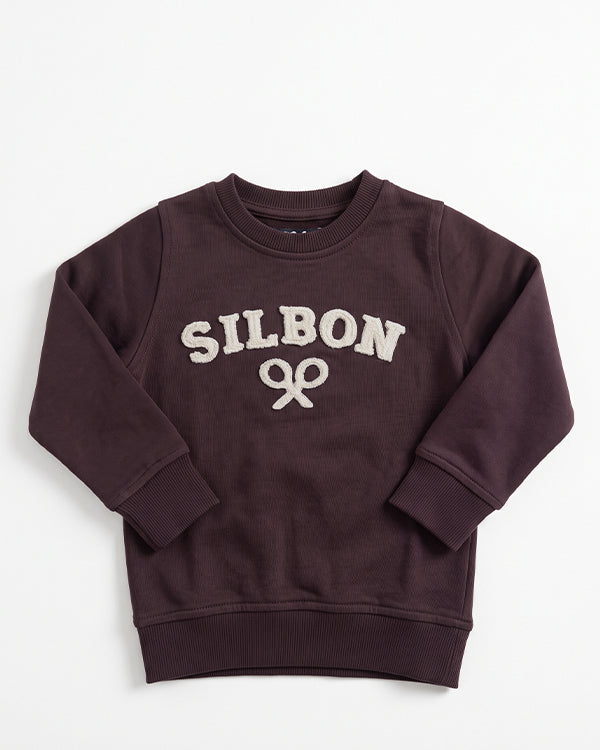 Branded Kids Silbon Applique Fleece Sweatshirt SP-48