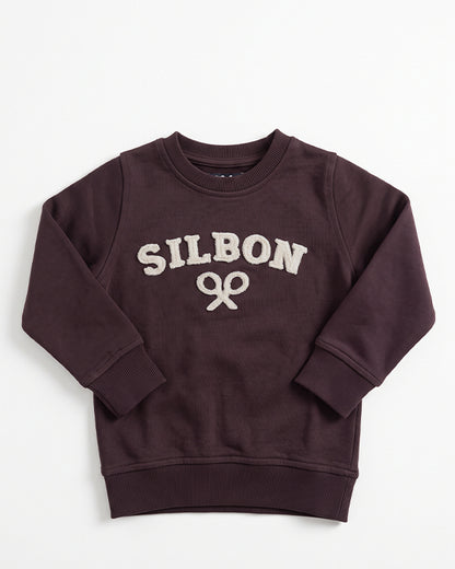 Branded Kids Silbon Applique Fleece Sweatshirt SP-48