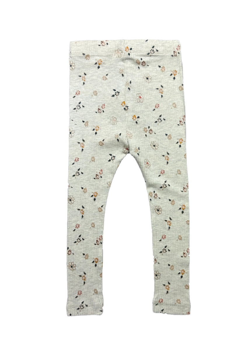Branded Girl's Tides Peach Color With Floral Gliter Printed GTD-16