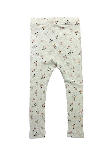 Branded Girl's Tides Peach Color With Floral Gliter Printed GTD-16