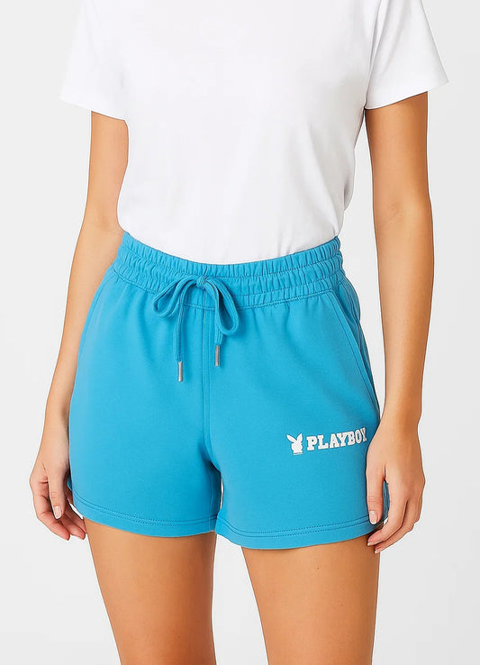 Misguidd Branded Women's Short Aqua Blue Color MWS-04