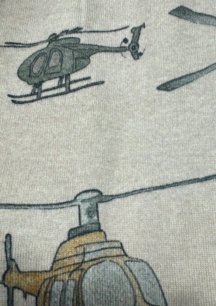 Branded Kids Trouser Helicopter printed KUT-08