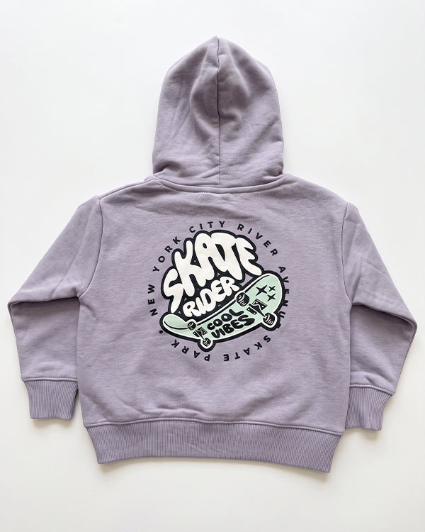 Branded Kids Skate Rider Graphic Fleece Hoodie SP-51