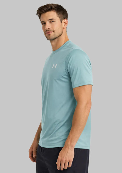 Under Armr Men’s Performance Training Dry Fit T-Shirt – Teal Green MDT-39