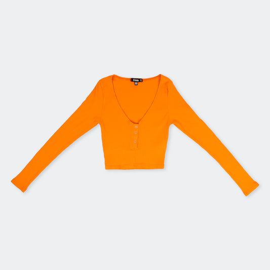 MSSD Womn's Crop top Orange Color MC-01