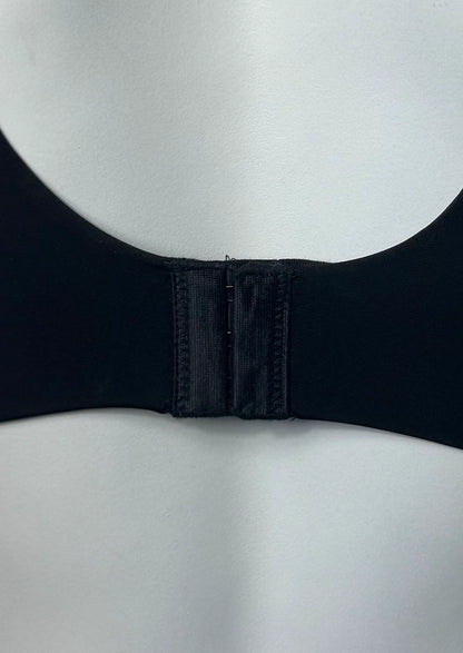 Classic Black Seamless Everyday Full-Coverage Bra WBS-08