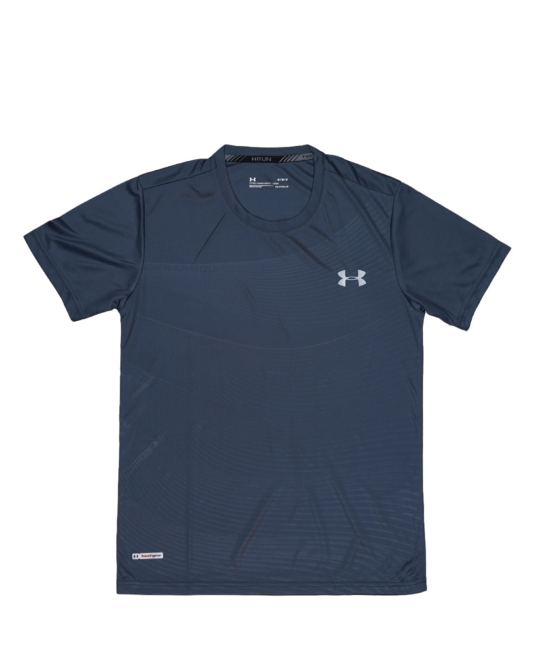 Under Armr Men's Dri-FIT Textured T-Shirt - Navy Blue MDT-35