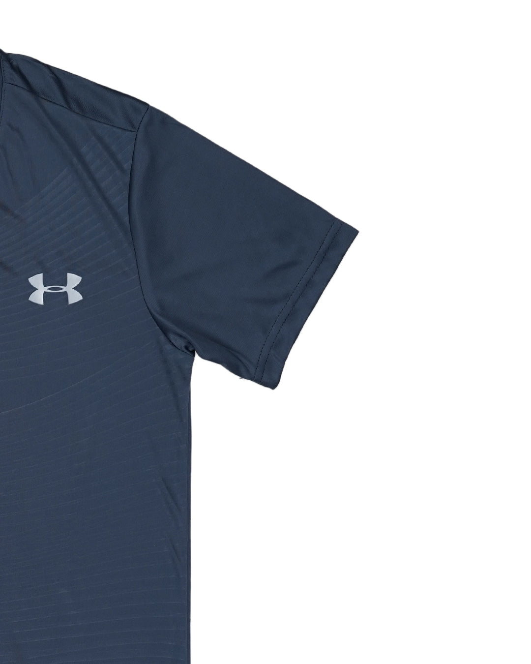 Under Armr Men's Dri-FIT Textured T-Shirt - Navy Blue MDT-35