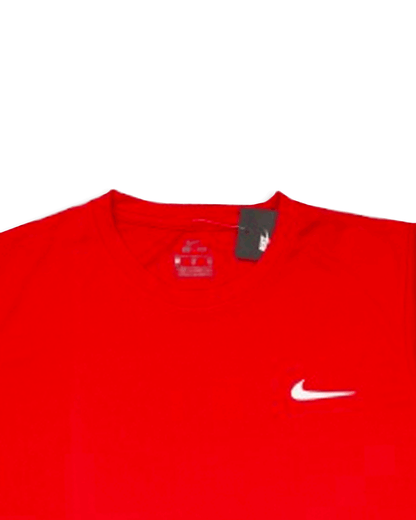 NIKK Branded Men's Dri-fit T-shirt Red Color MDT-01