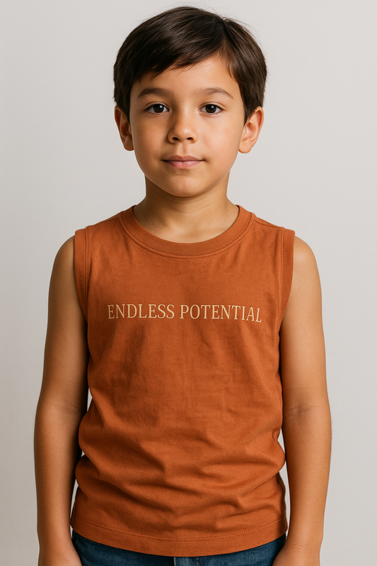 ZARRAA Branded Boy's Sando Brown Color BSO-02