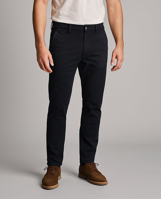 Zelig Branded Men's Slim Fit Chino Pant Black Color MCP-23