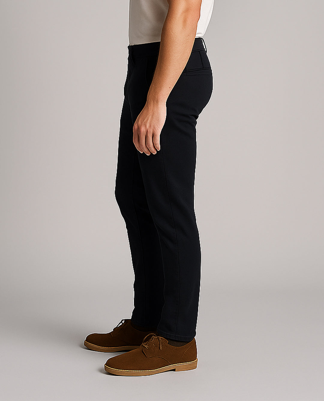 Zelig Branded Men's Slim Fit Chino Pant Black Color MCP-23