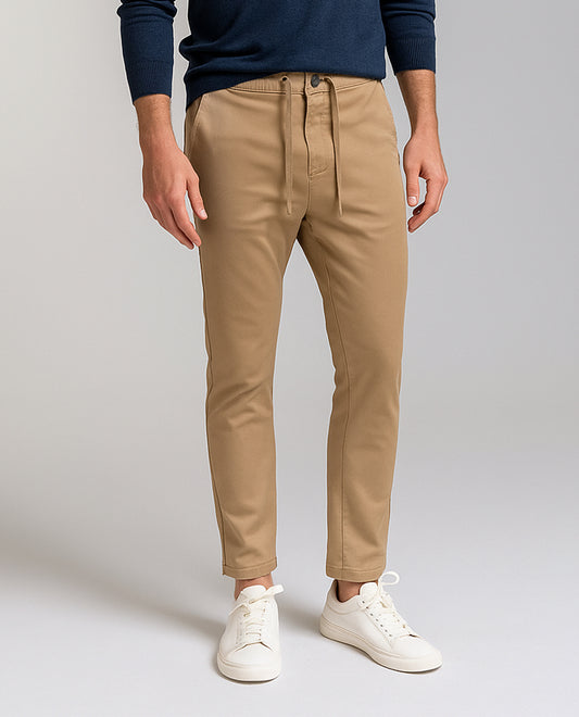 Teddy Smth Branded Men's Slim Fit Chino Pant Brown Color MCP-14